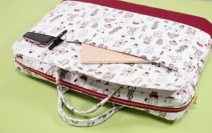 Diy quilted laptop sleeve