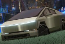 Fortnite rocket league tesla cybertruck