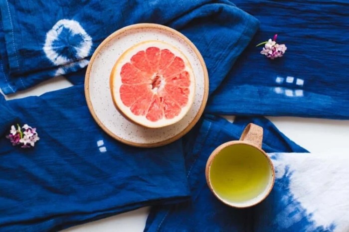 Make your own shibori kitchen towels