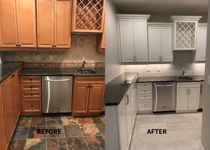 Before after kitchen remodeling missy sebring ryan