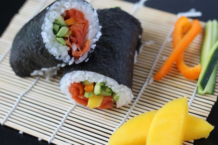 How to make sushi burritos