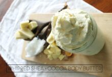 Diy whipped cocoa body butter