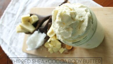 Diy whipped cocoa body butter