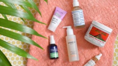 Six step natural skincare routine from target