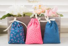 Fabric tassel bag diy