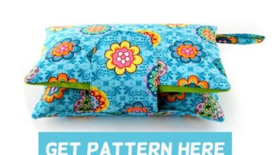 How to sew a waterproof diaper clutch