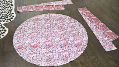 Waterproof table cover diy for arts craft time