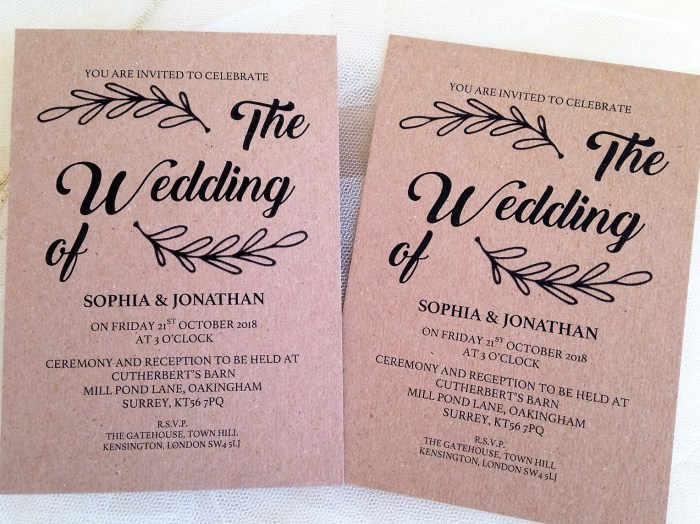 Emmas wedding invites invite checklist