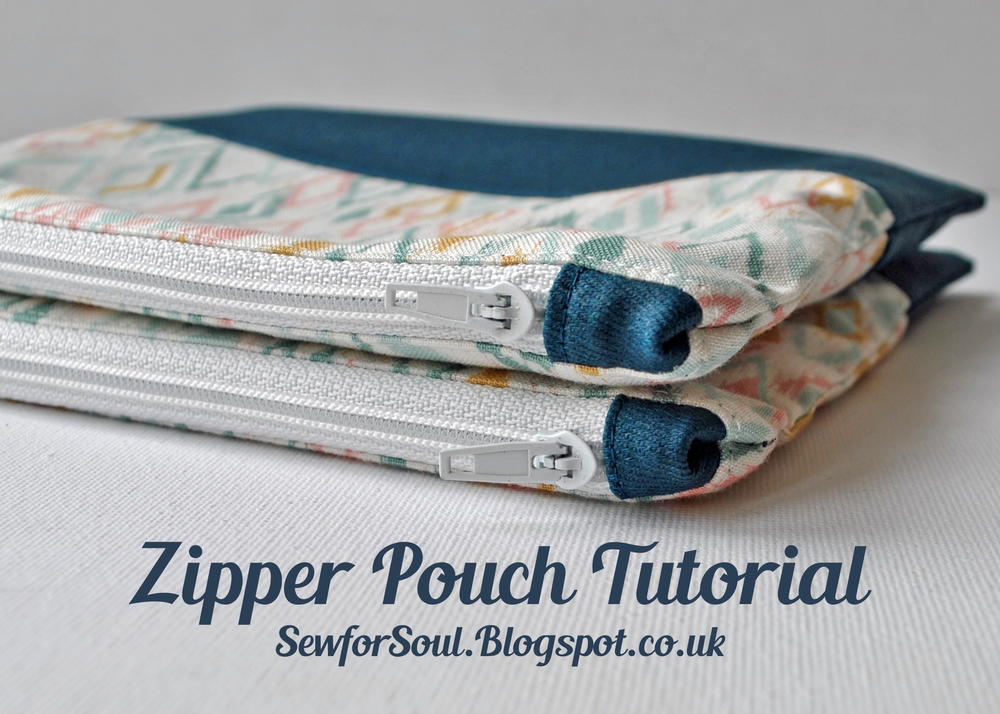 Diy water resistant zip pouch