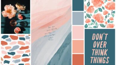 Try this color block mood board