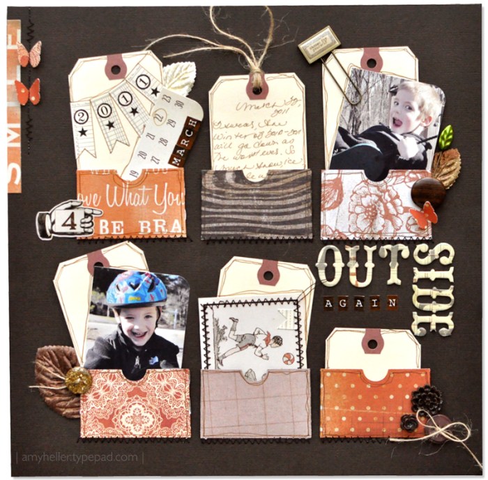 5 simple and easy scrapbooking ideas