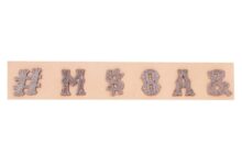 Vintage copper letter diy