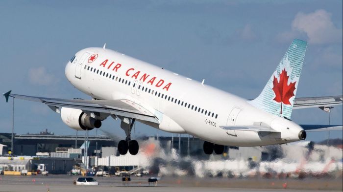 Air canada fined flies over iraqi airspace