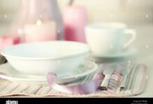 Pink orange fall tablescape