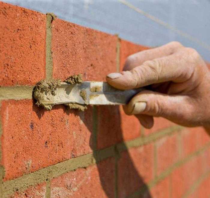 How to repair a brick mantle