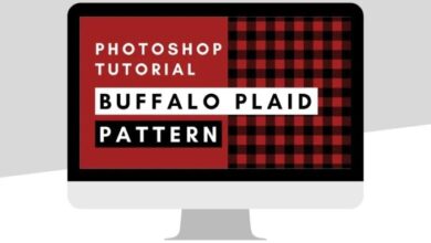 Make your own buffalo plaid stamp set