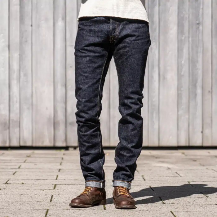 Raw denim selvedge clearance find discounted high quality denims and trainers