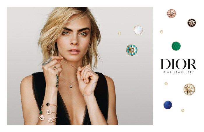 Dior cara delevingne presents dior jewelery