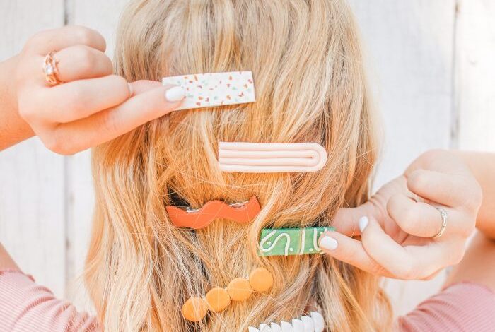 3 trendy diy hair clips so easy