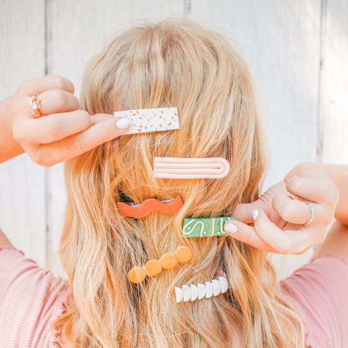 3 trendy diy hair clips so easy