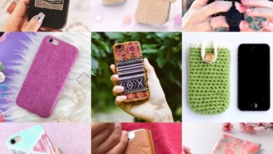 Make your own beaded phone case