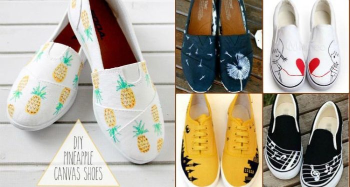 Diy sneakers for spring