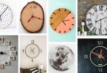 Make your own photo wall clock