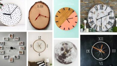 Make your own photo wall clock