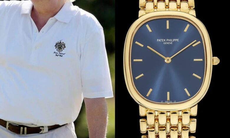 Donald trump selling watches
