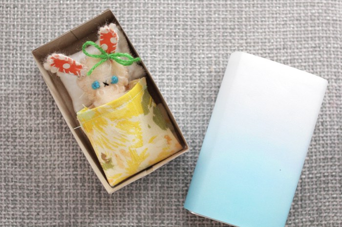 Make your own matchbox doll