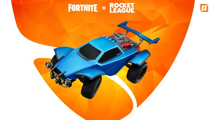 Fortnite rocket league tesla cybertruck