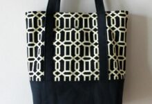 Easy diy circle tote