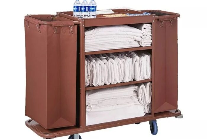 Try this a guest room cart