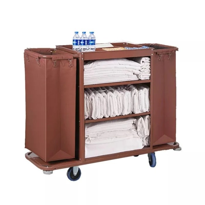 Try this a guest room cart