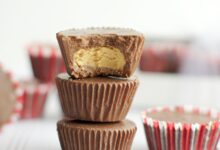 Homemade peanut butter cups