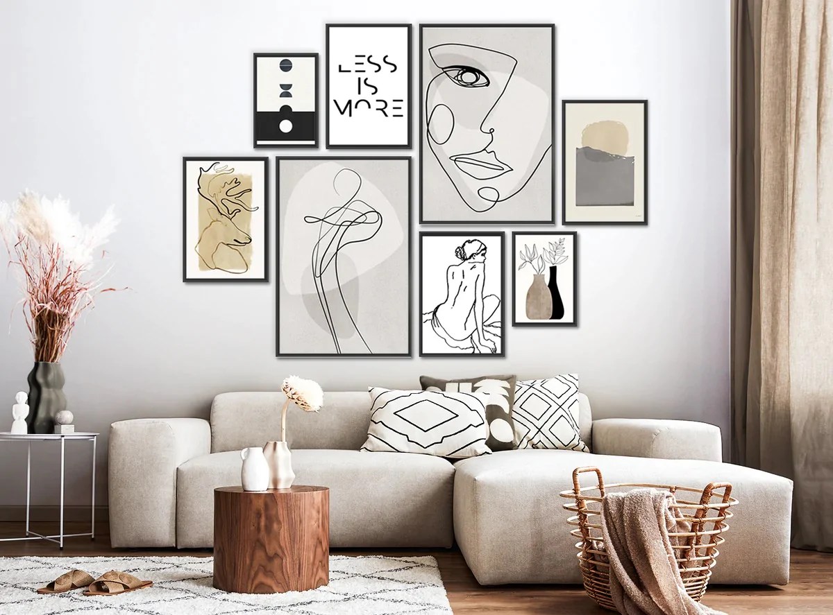 Tips for installing a gallery wall