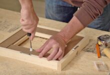 Build a custom frame no power tools required