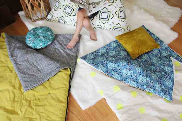 How to sew your own sleeping bag