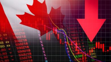 Canadian economy grew july falling behind bank of canada