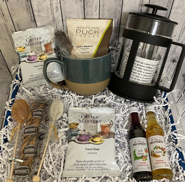 His hers coffee gift basket