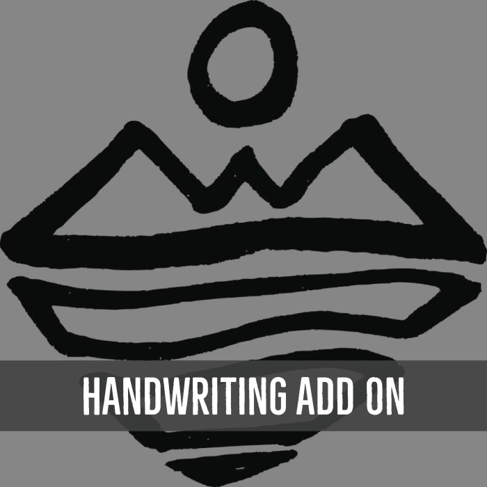 Learn to add handwriting to your photos