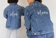 Matching mommy me jacket diy