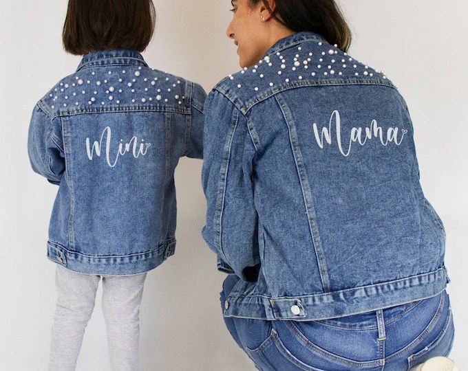 Matching mommy me jacket diy