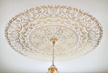 Starburst ceiling medallion diy