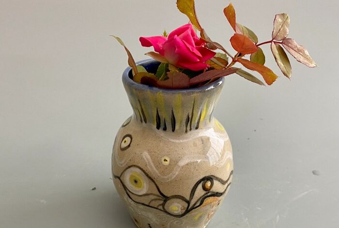 Vases pottery vase pratt unique