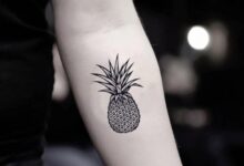 My new pineapple tattoo