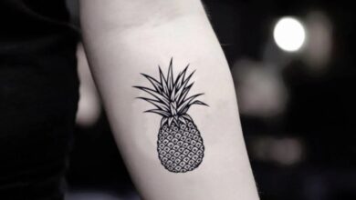 My new pineapple tattoo