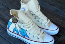 Make your own studded converse