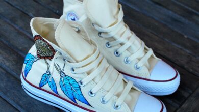 Make your own studded converse