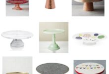 5 temporary cake stand ideas